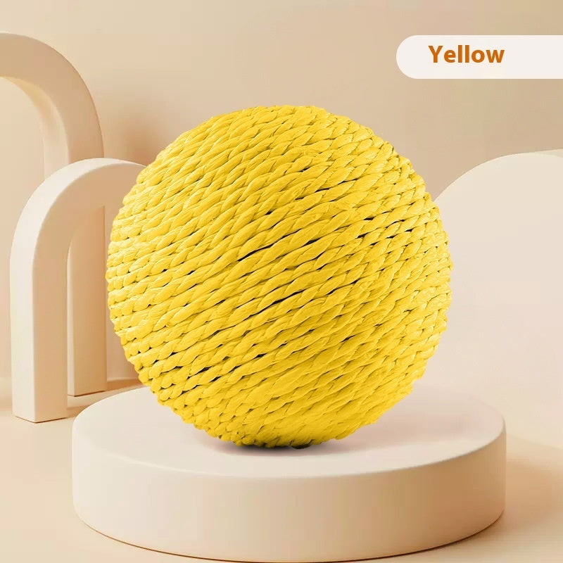 Sisal Ball Oversized Cat Toy