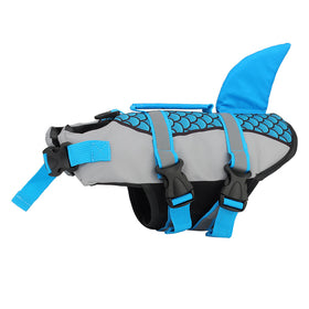Shark-Print Life Jacket – Swim Vest Harness