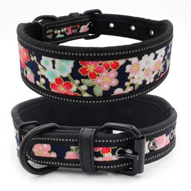 Reflective Puppy Big Dog Collar With Buckle, Adjustable