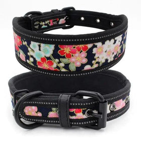 Reflective Puppy Big Dog Collar With Buckle, Adjustable