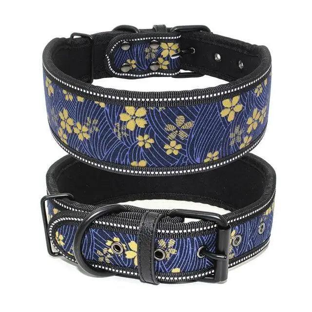 Reflective Puppy Big Dog Collar With Buckle, Adjustable