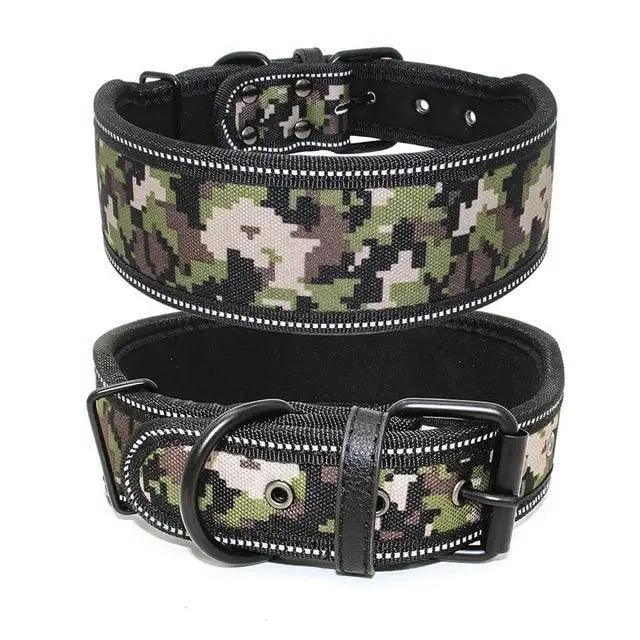 Reflective Puppy Big Dog Collar With Buckle, Adjustable