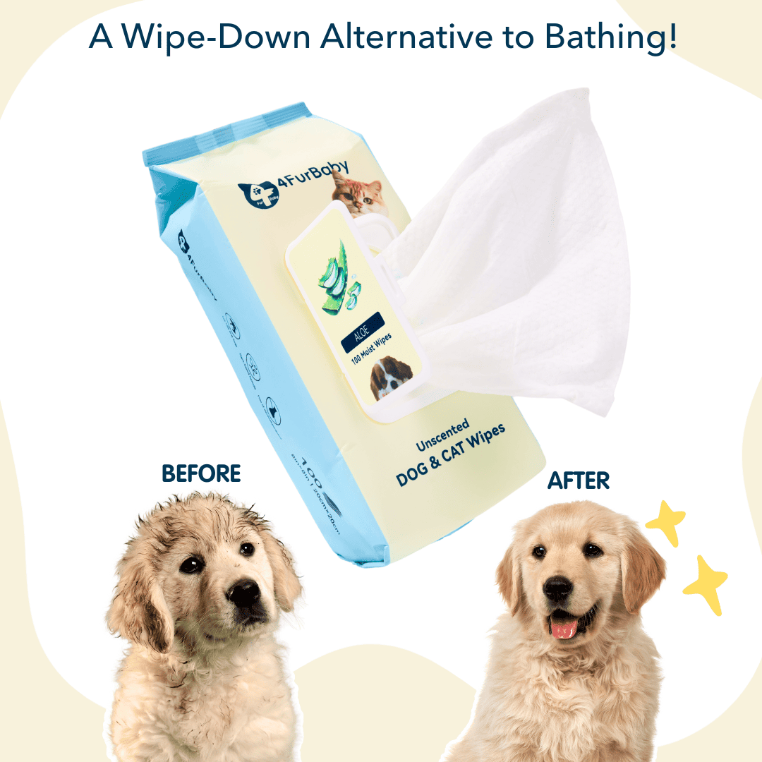 Grooming Wipes, Plant-Based, Hypoallergenic, 400 Count
