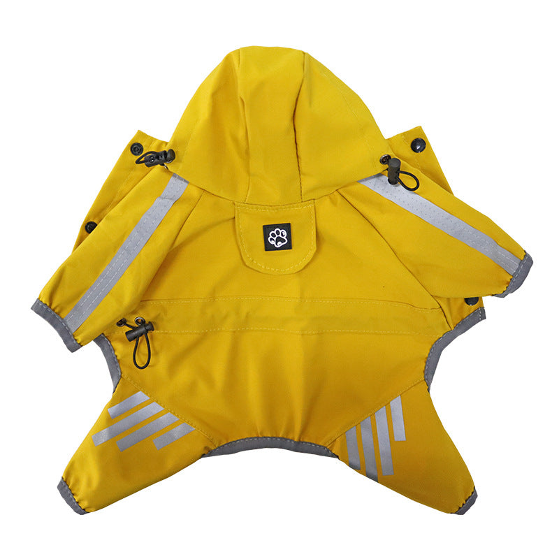 Dog Raincoat Waterproof Rain Cape