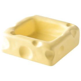 Cheese-shaped Ceramic Bowl