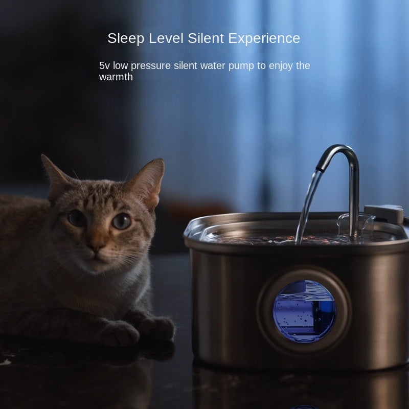 Stainless Steel Smart Pet Water Dispenser - Multiple Styles