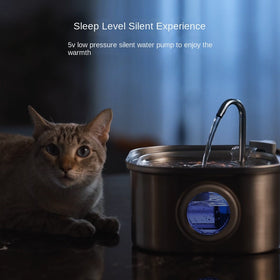 Stainless Steel Smart Pet Water Dispenser - Multiple Styles