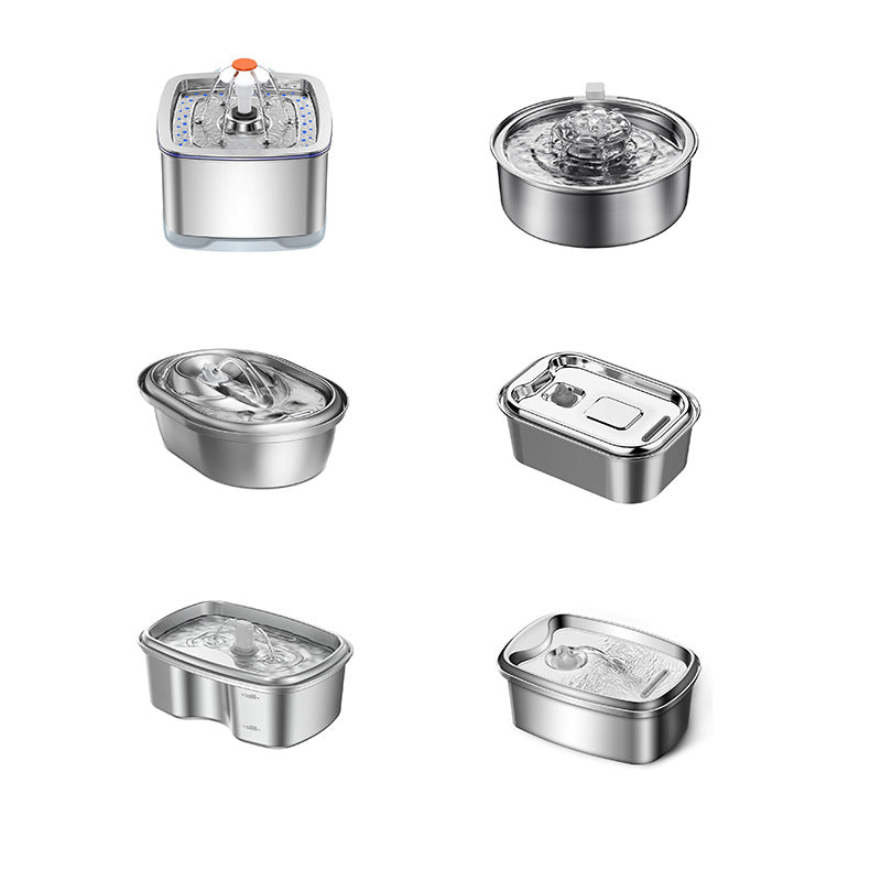 Stainless Steel Smart Pet Water Dispenser - Multiple Styles
