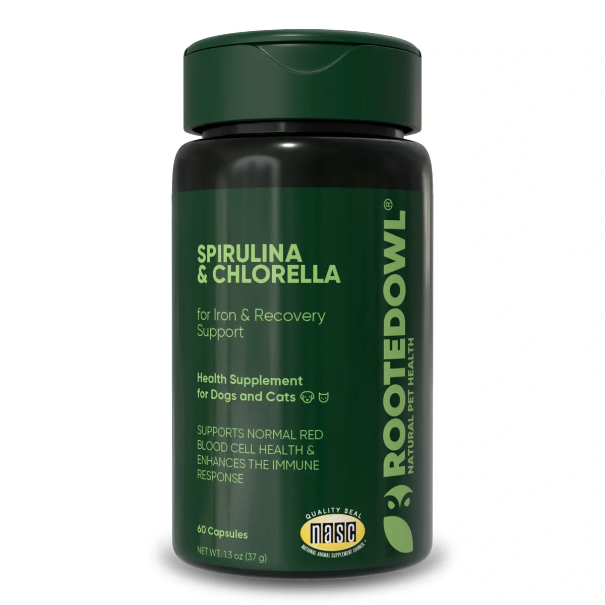 Rooted Owl® Spirulina & Chlorella