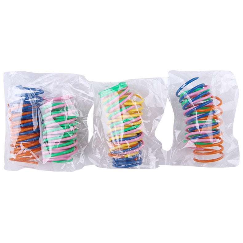 Colorful Plastic Spring Toy