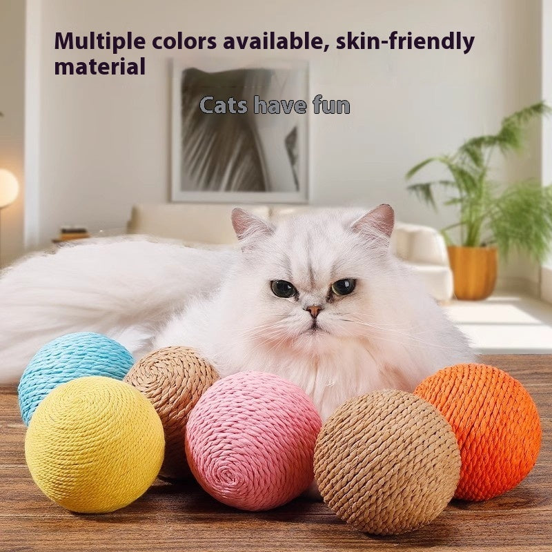 Sisal Ball Oversized Cat Toy