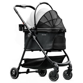 Stroller Foldable Removable Carrier 33lb Black