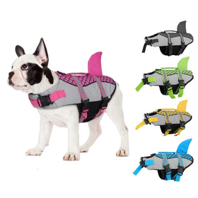 Shark-Print Life Jacket – Swim Vest Harness