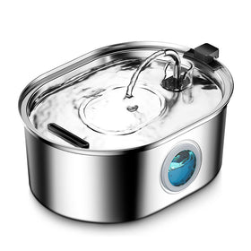 Stainless Steel Smart Pet Water Dispenser - Multiple Styles