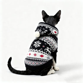 Holiday Winter Sweater for Cats