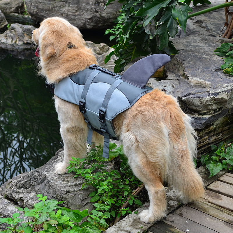 Mermaid Shark Adjustable Dog Life Jacket Vest