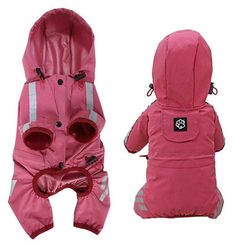 Dog Raincoat Waterproof Rain Cape