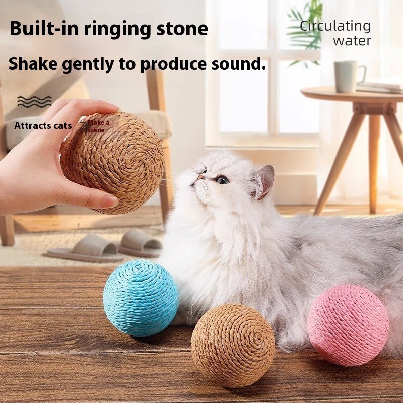 Sisal Ball Oversized Cat Toy