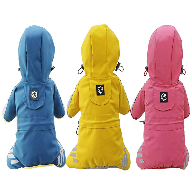 Dog Raincoat Waterproof Rain Cape