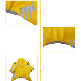 Dog Raincoat Waterproof Rain Cape