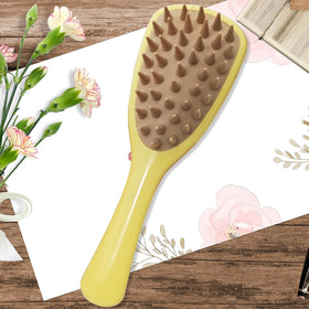 Silicone Washing Brush With Handle For Bathing Massaging