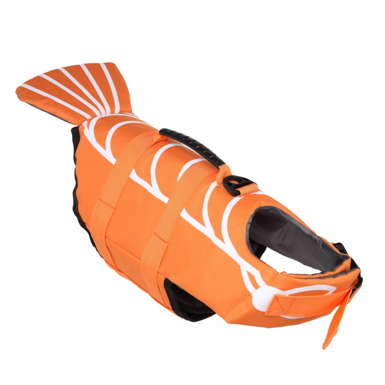 Mermaid Shark Adjustable Dog Life Jacket Vest