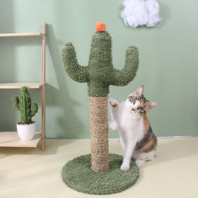 Sisal Cactus Cat Climbing Frame Toy