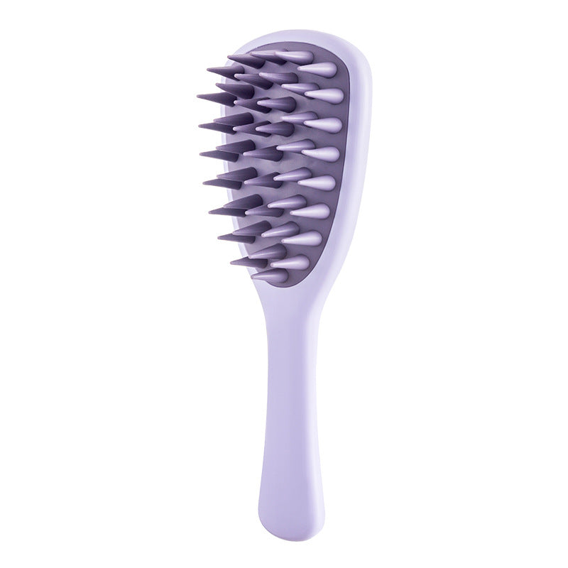 Silicone Washing Brush With Handle For Bathing Massaging