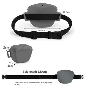 Silicone Dog Training Pet Snack Pouch