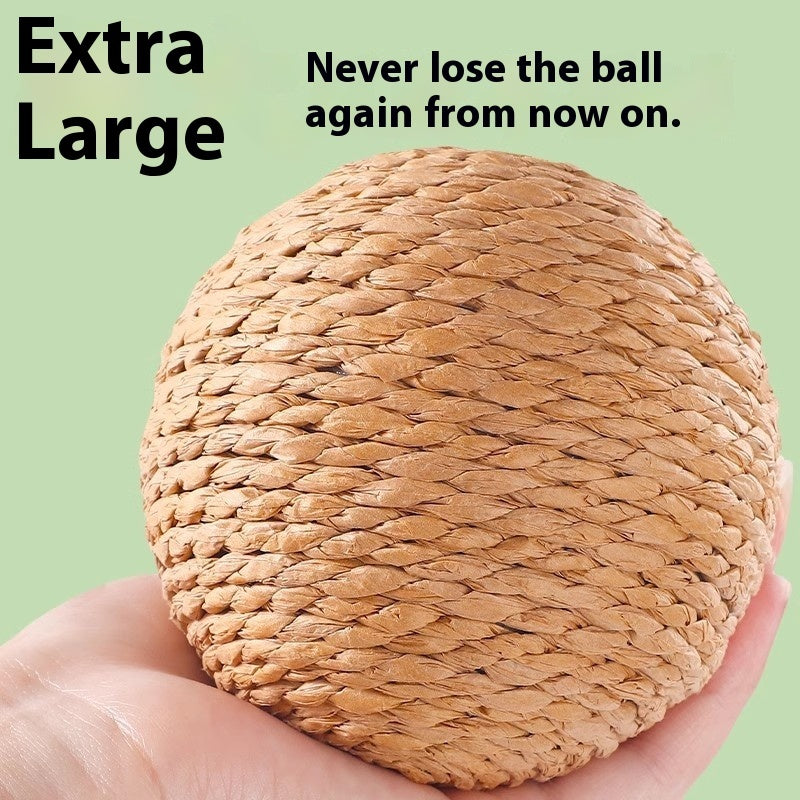 Sisal Ball Oversized Cat Toy