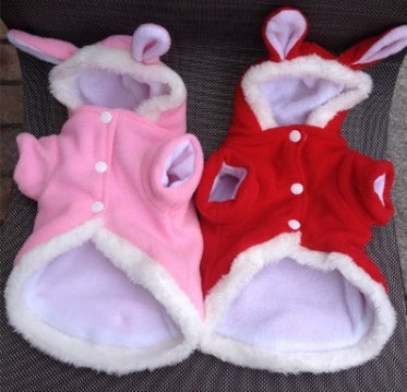 Cute Fleece Cat Hoodie