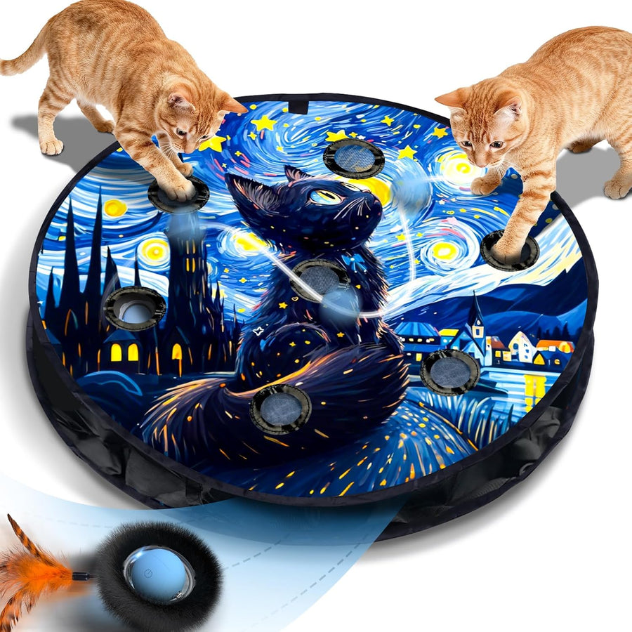 Interactive Cat Toy, Motion Activated Ball