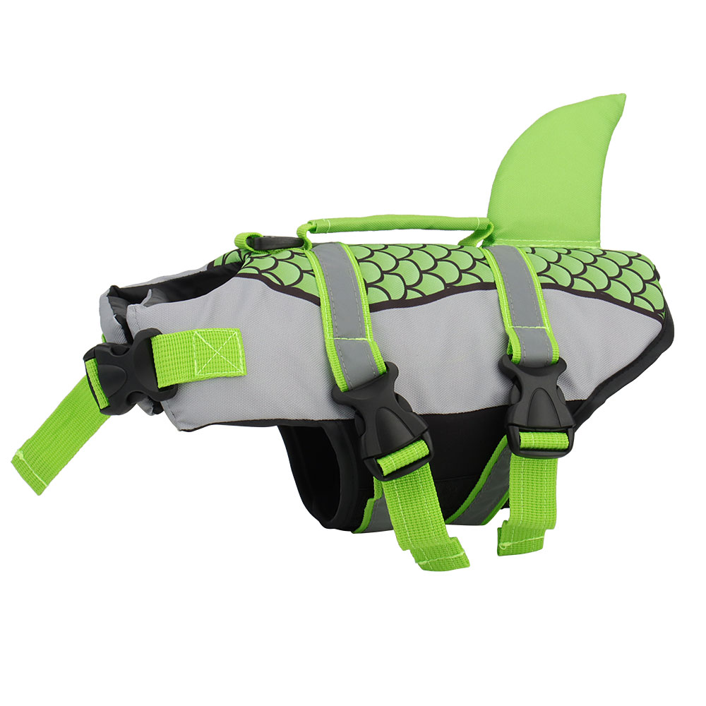 Shark-Print Life Jacket – Swim Vest Harness