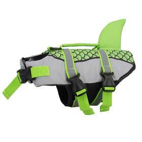 Shark-Print Life Jacket – Swim Vest Harness