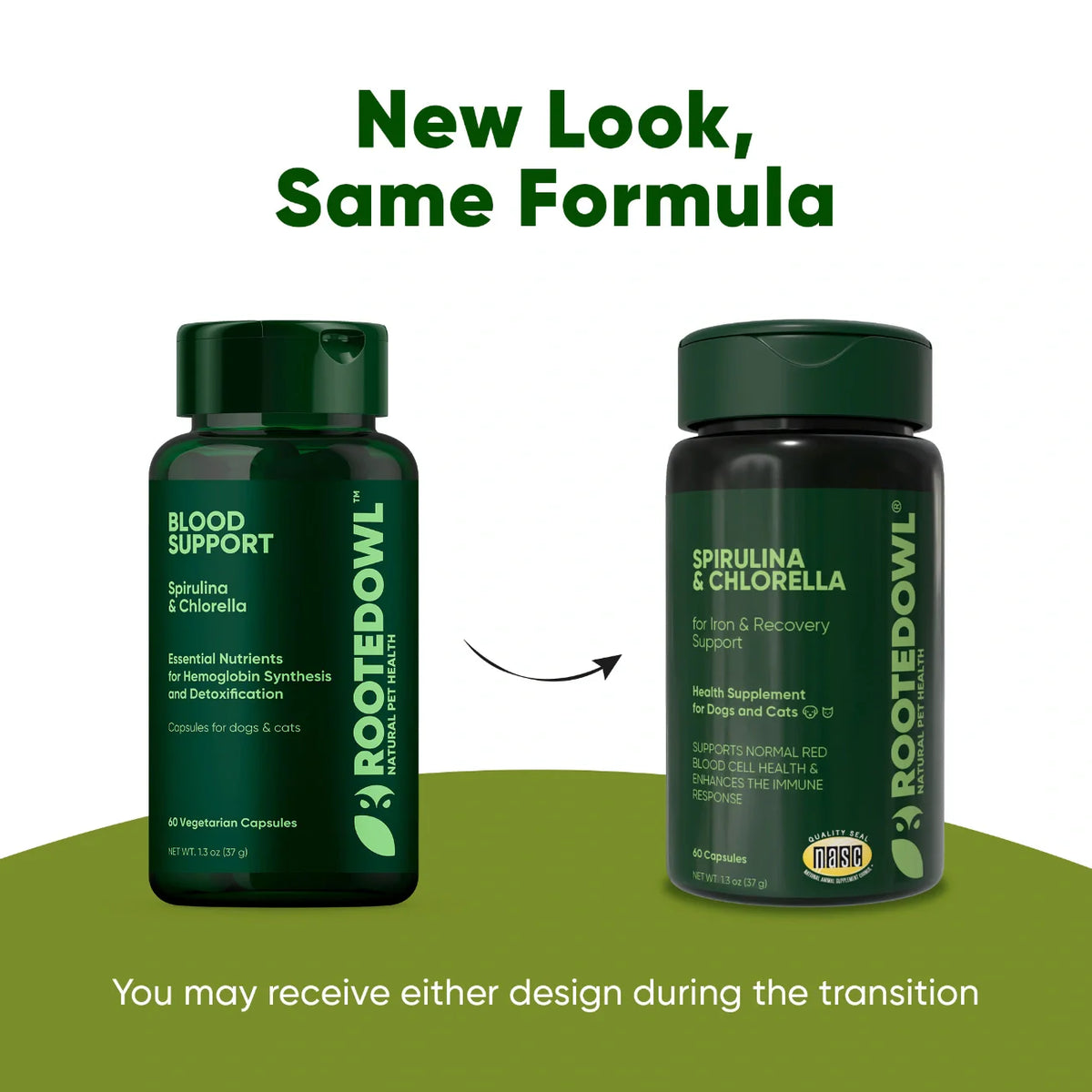 Rooted Owl® Spirulina & Chlorella