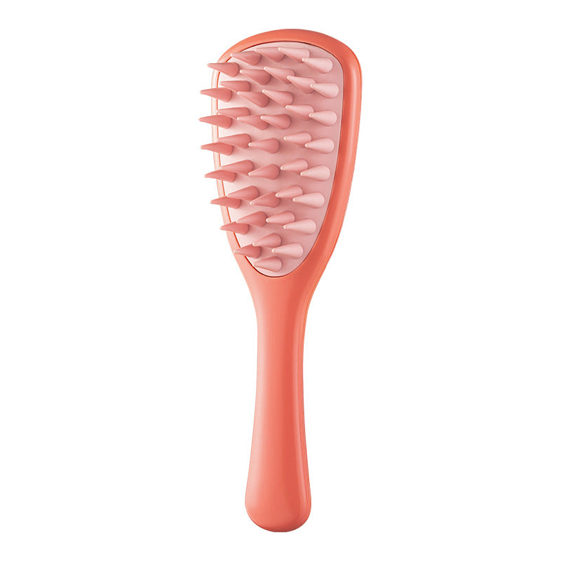 Silicone Washing Brush With Handle For Bathing Massaging