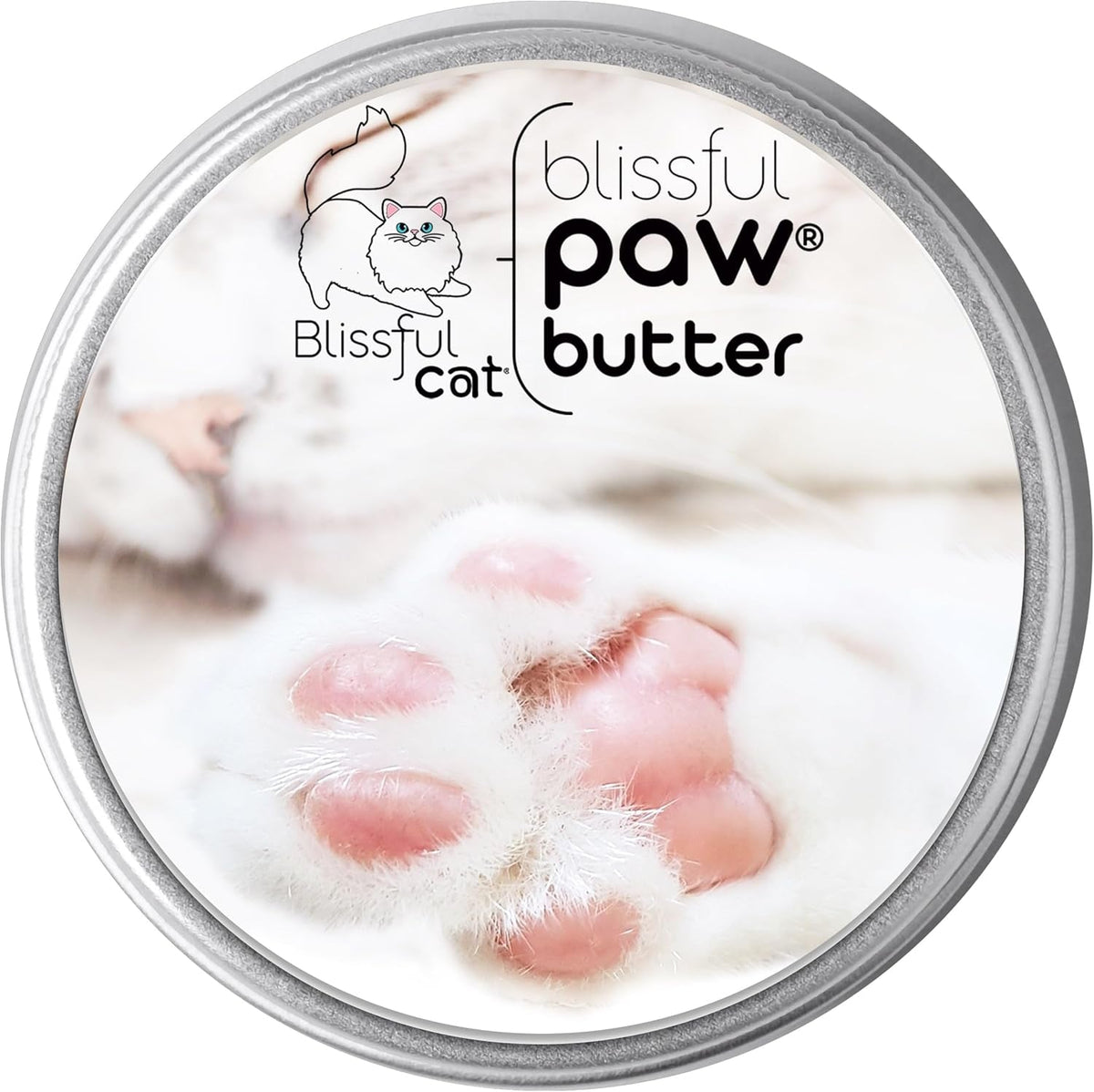 Blissful Cat Paw Butter Lick-Safe Balm Moisturizer 1oz