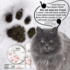 Blissful Cat Paw Butter Lick-Safe Balm Moisturizer 1oz