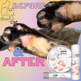 Blissful Cat Paw Butter Lick-Safe Balm Moisturizer 1oz