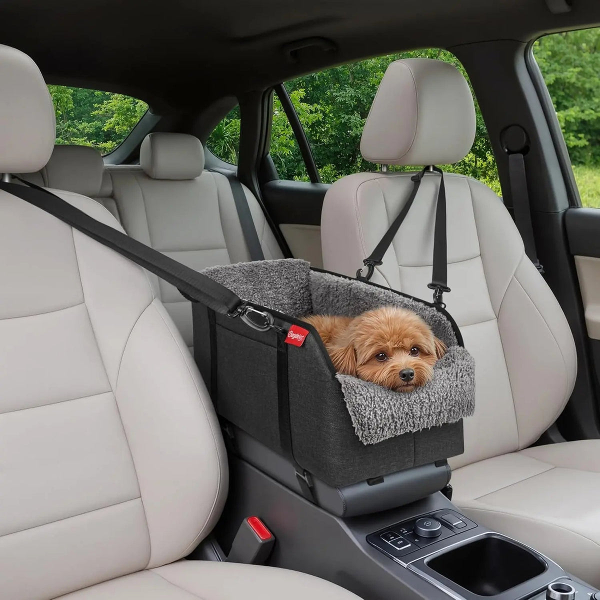 Center Console Car Seat, Portable Pet Booster Seat