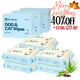 Grooming Wipes, Plant-Based, Hypoallergenic, 400 Count
