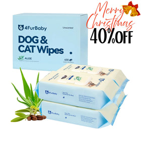 Grooming Wipes, Plant-Based, Hypoallergenic, 400 Count