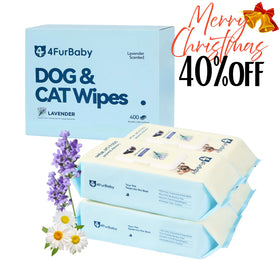 Grooming Wipes, Plant-Based, Hypoallergenic, 400 Count