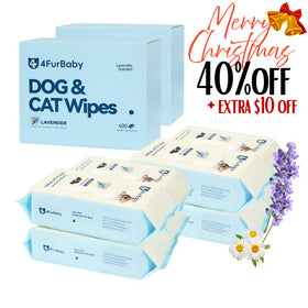 Grooming Wipes, Plant-Based, Hypoallergenic, 400 Count