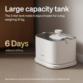 Water Fountain Stainless Steel Smart App 3L Automatic Pet Fountain