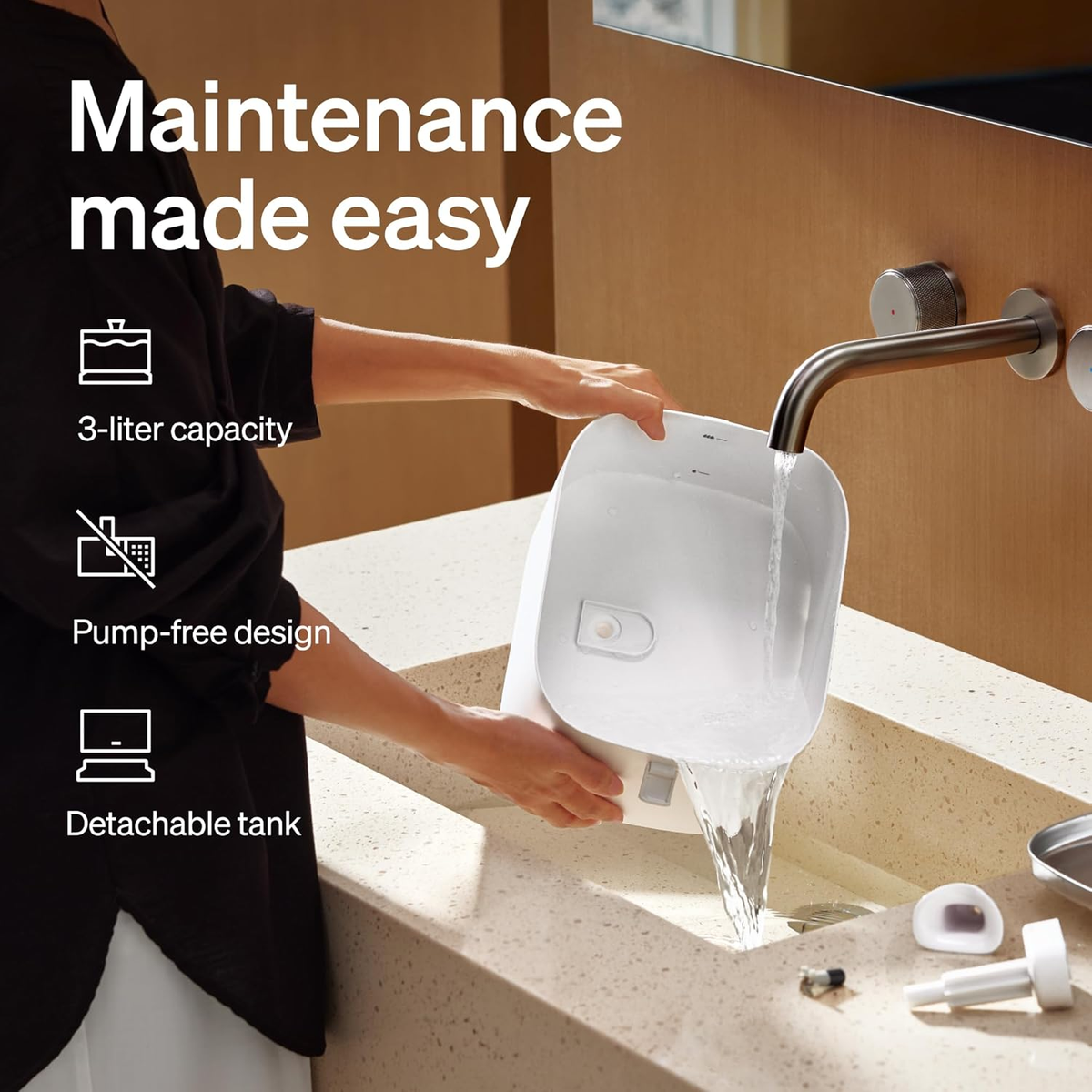 Water Fountain Stainless Steel Smart App 3L Automatic Pet Fountain