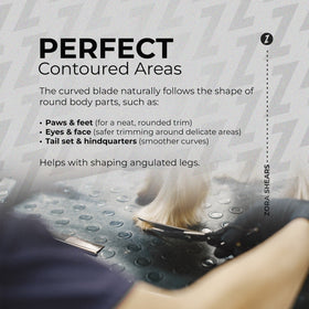 Pet Grooming Curved Shear