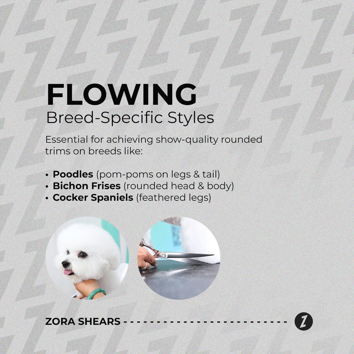 Pet Grooming Curved Shear