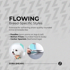 Pet Grooming Curved Shear