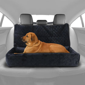 Car Seat for Large Dogs, Pet Booster Back Set Bed, Black
